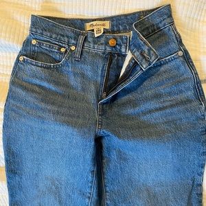 Madewell The Perfect Vintage Wide Leg Crop Jean